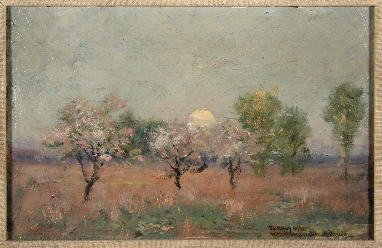 Paisaje de Arthur Bowen Davies