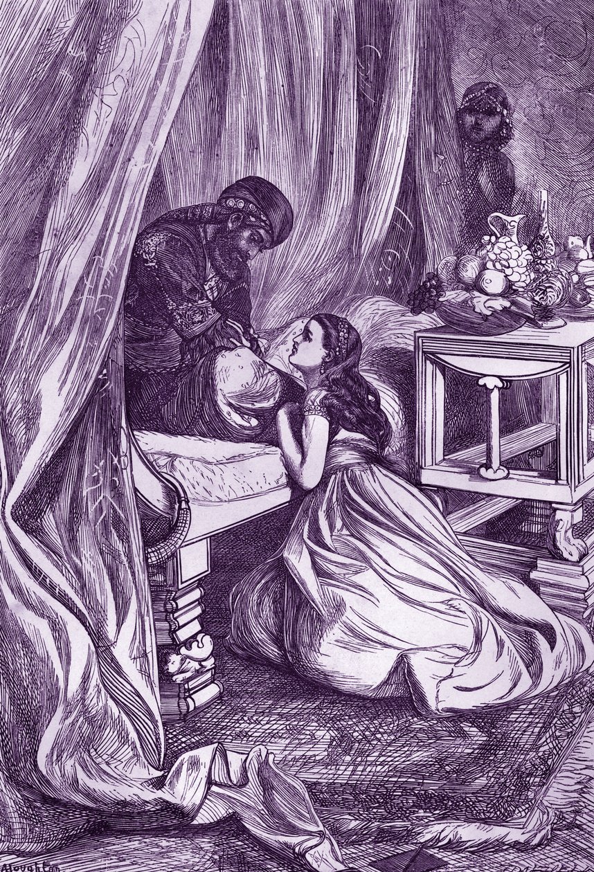 Cuento de las mil y una noches de Arthur Boyd Houghton