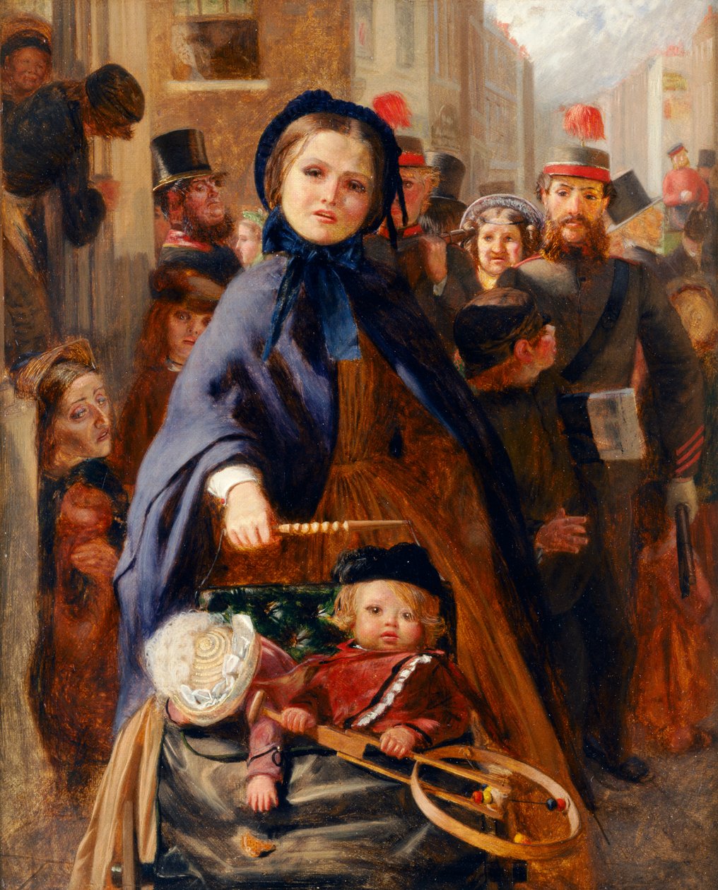 Londres en 1865 (óleo sobre lienzo) de Arthur Boyd Houghton