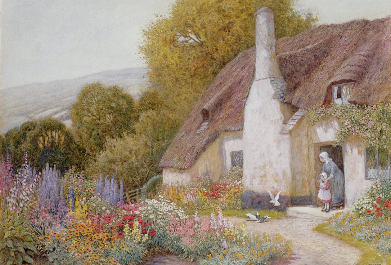 En Dunster de Arthur Claude Strachan