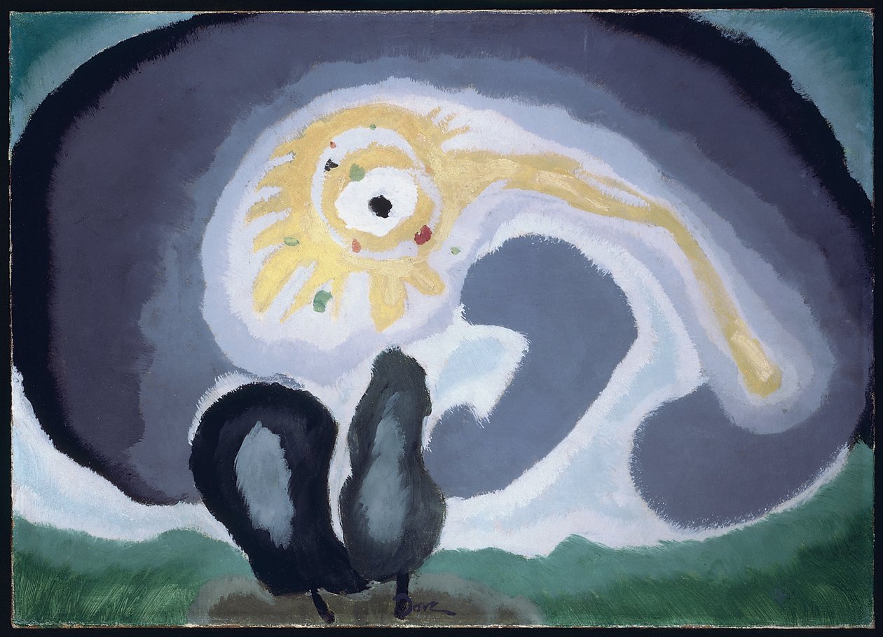 Reflejos (óleo sobre lienzo) de Arthur Garfield Dove