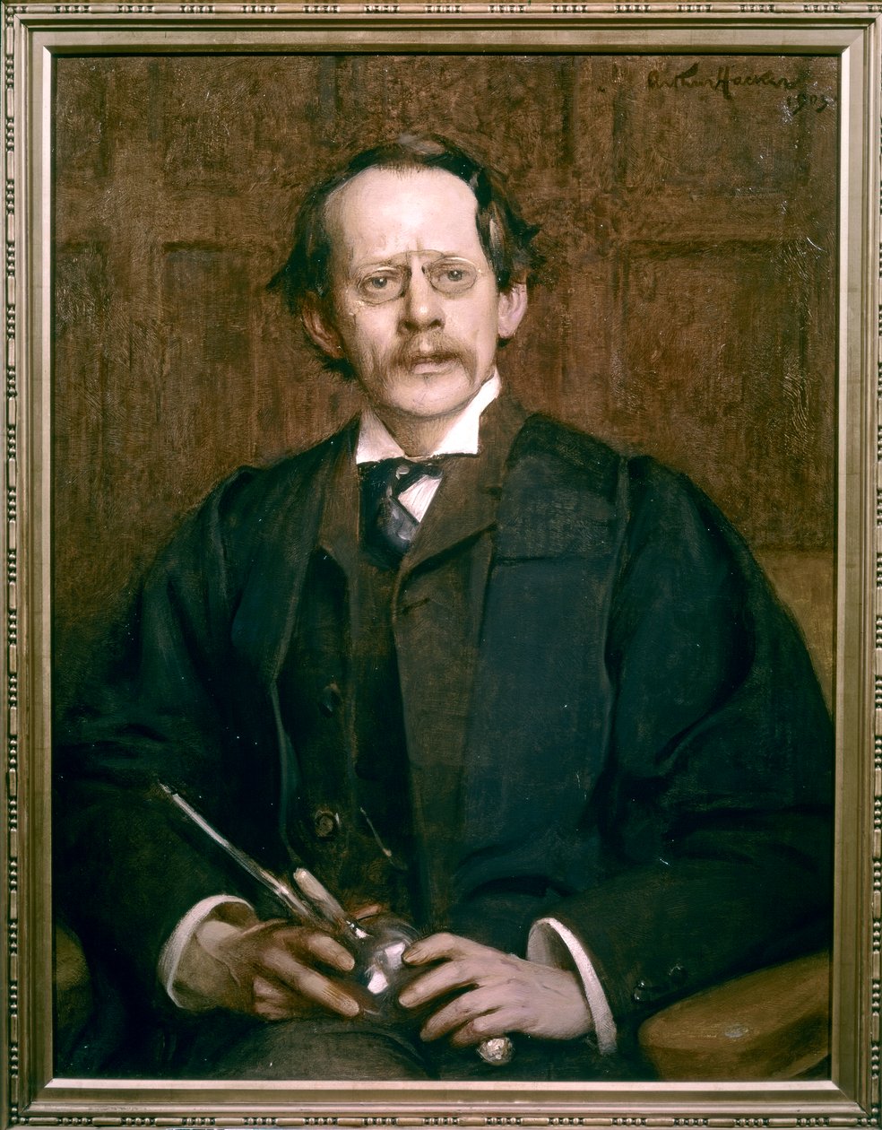 Retrato de Sir Joseph John Thomson de Arthur Hacker