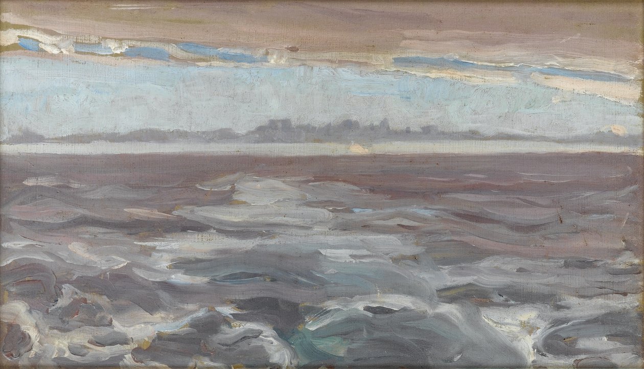 Vista distante de Venecia, c.1900 de Arthur Haythorne Studd