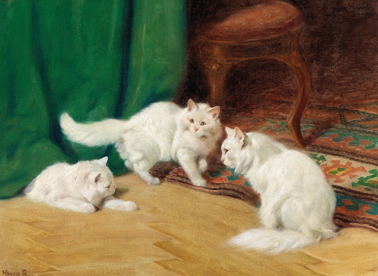 Conversación entre gatos, de Arthur Heyer