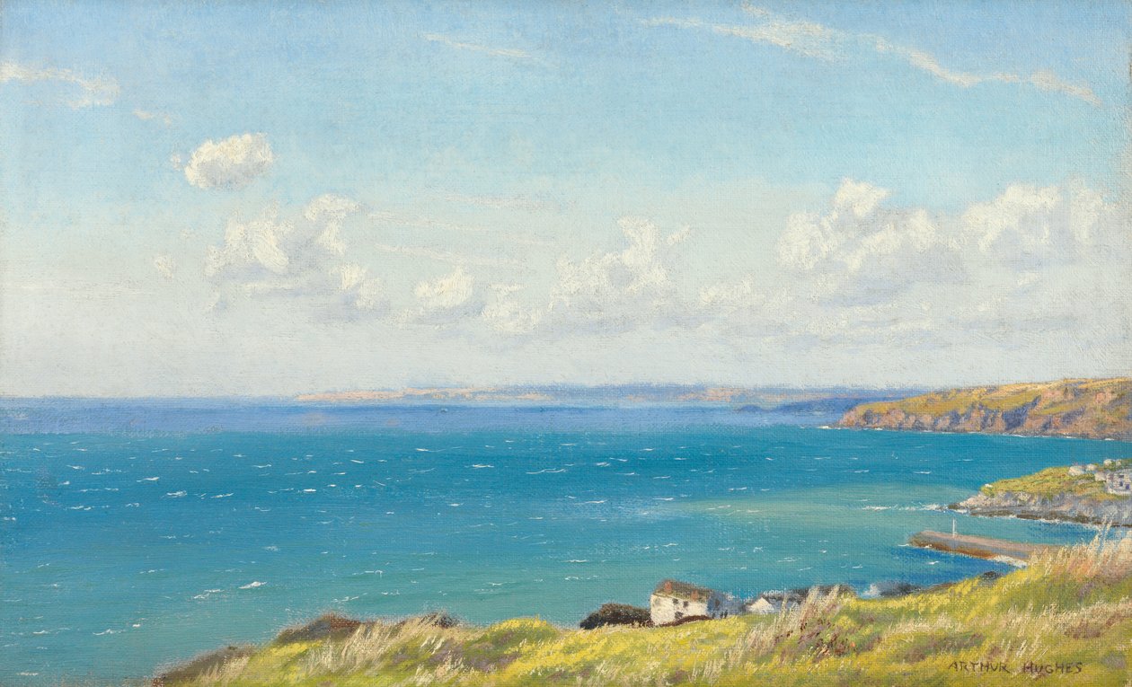 Bahía de Mount, c.1899 de Arthur Hughes