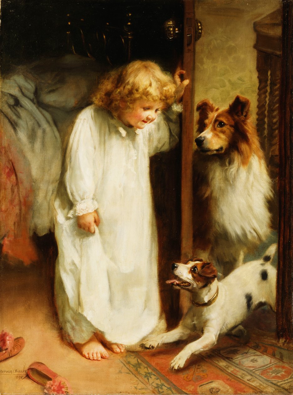Saludo matutino de Arthur John Elsley
