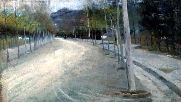 En el Viale, Florencia de Arthur Lemon