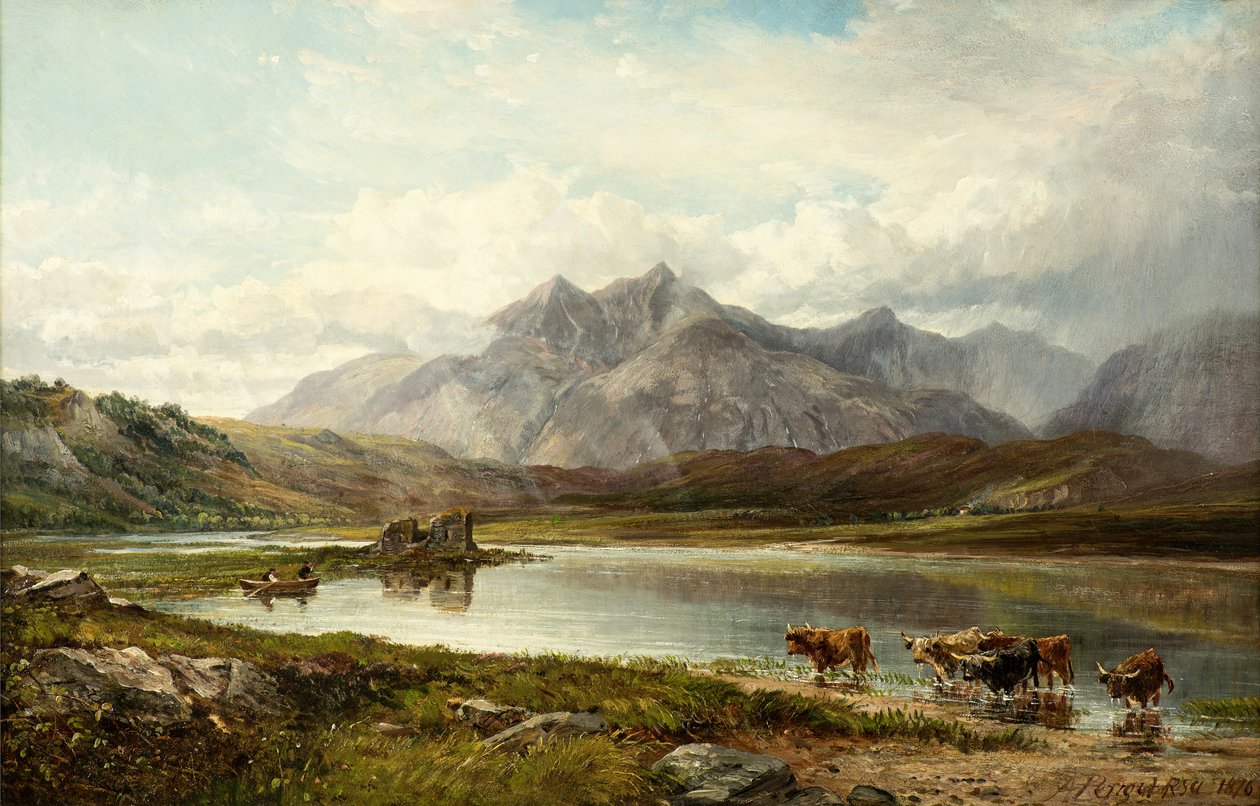 Loch Tromlee, Argyll de Arthur Perigal