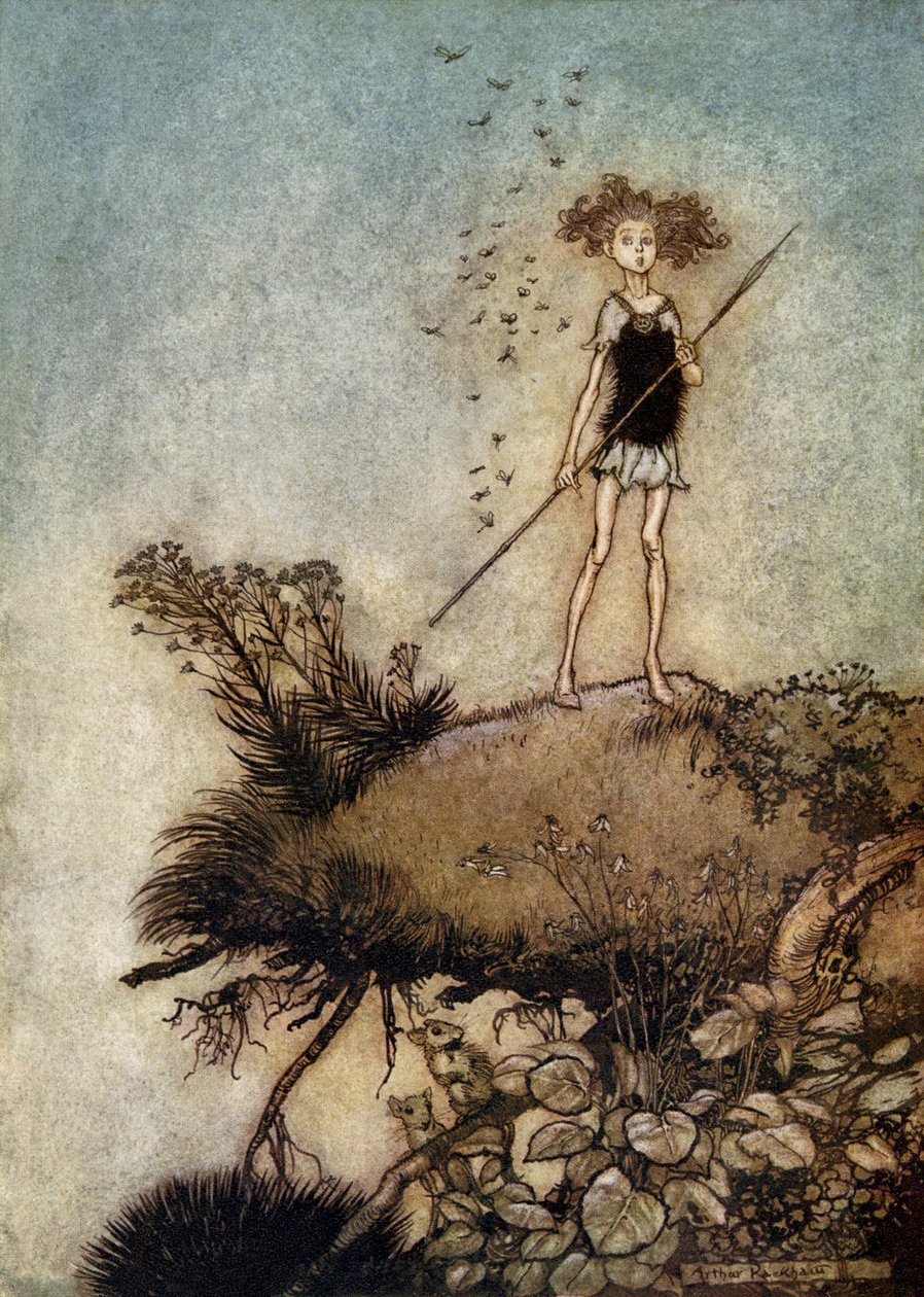 Sueño de una noche de verano de Arthur Rackham