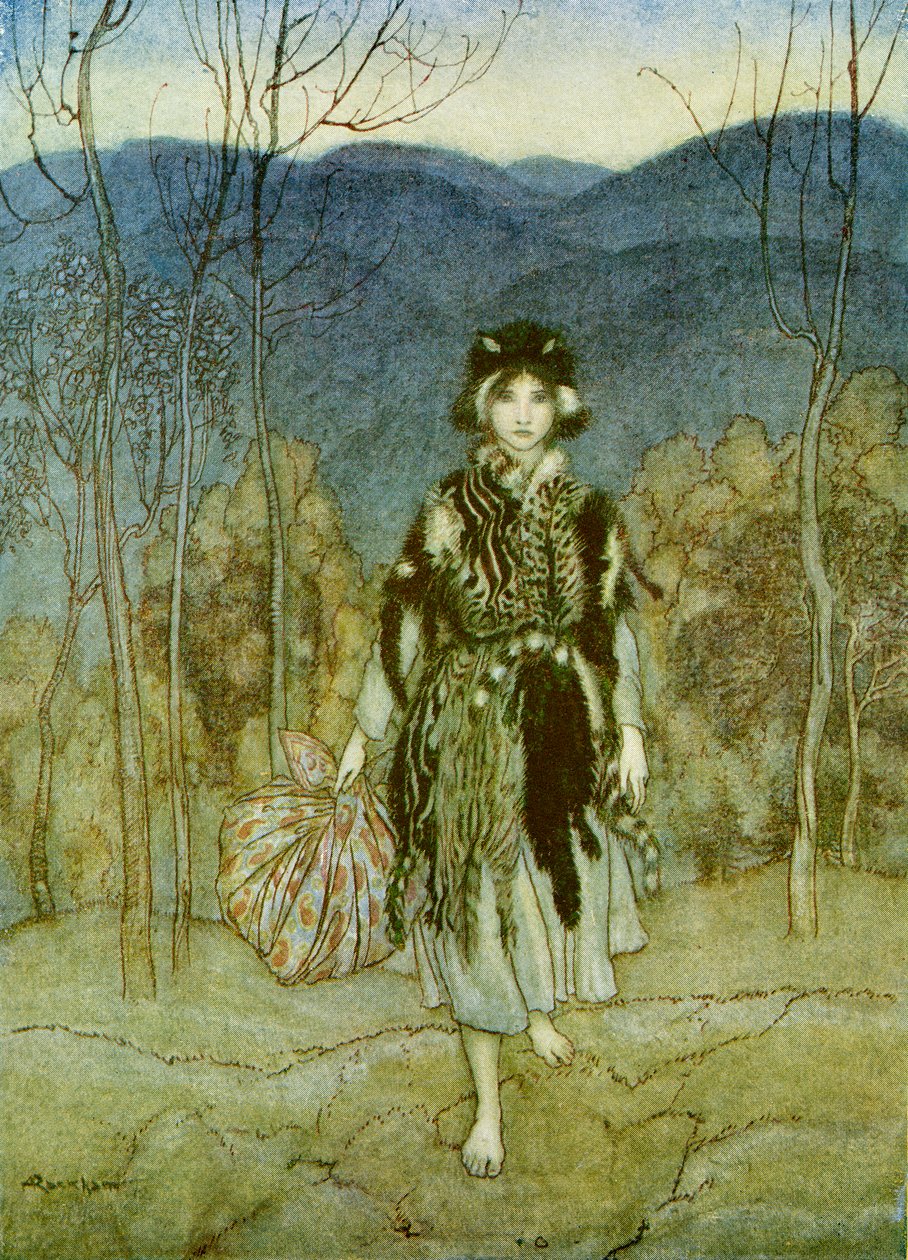 Piel de Gato de Arthur Rackham