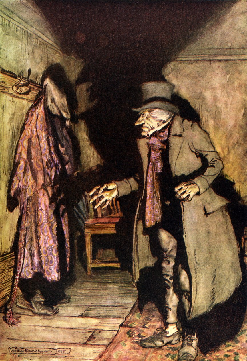 Cuento de Navidad de Charles Dickens de Arthur Rackham