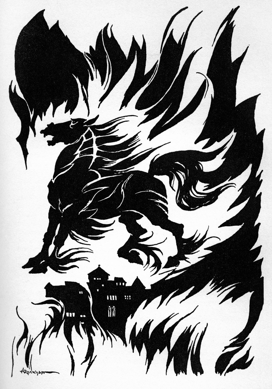 Metzengerstein de Edgar Allan Poe de Arthur Rackham