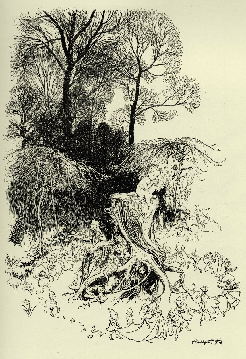 Peter Pan y las Hadas de Arthur Rackham