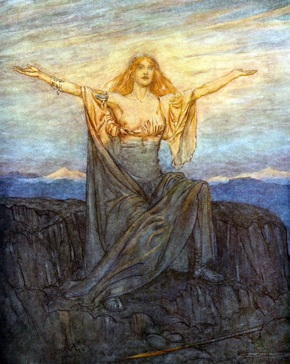 Sigfrido de Arthur Rackham