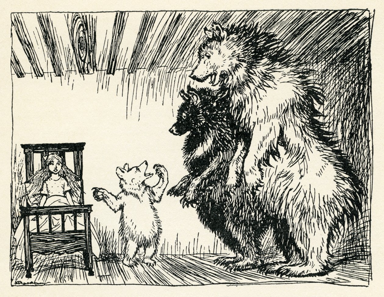 Los tres osos de Arthur Rackham