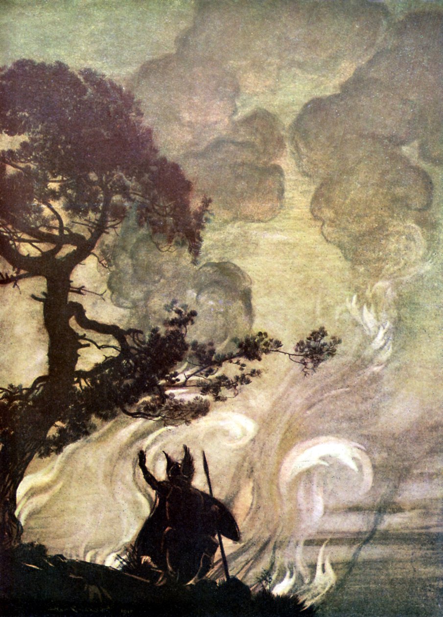 La Valquiria de Arthur Rackham