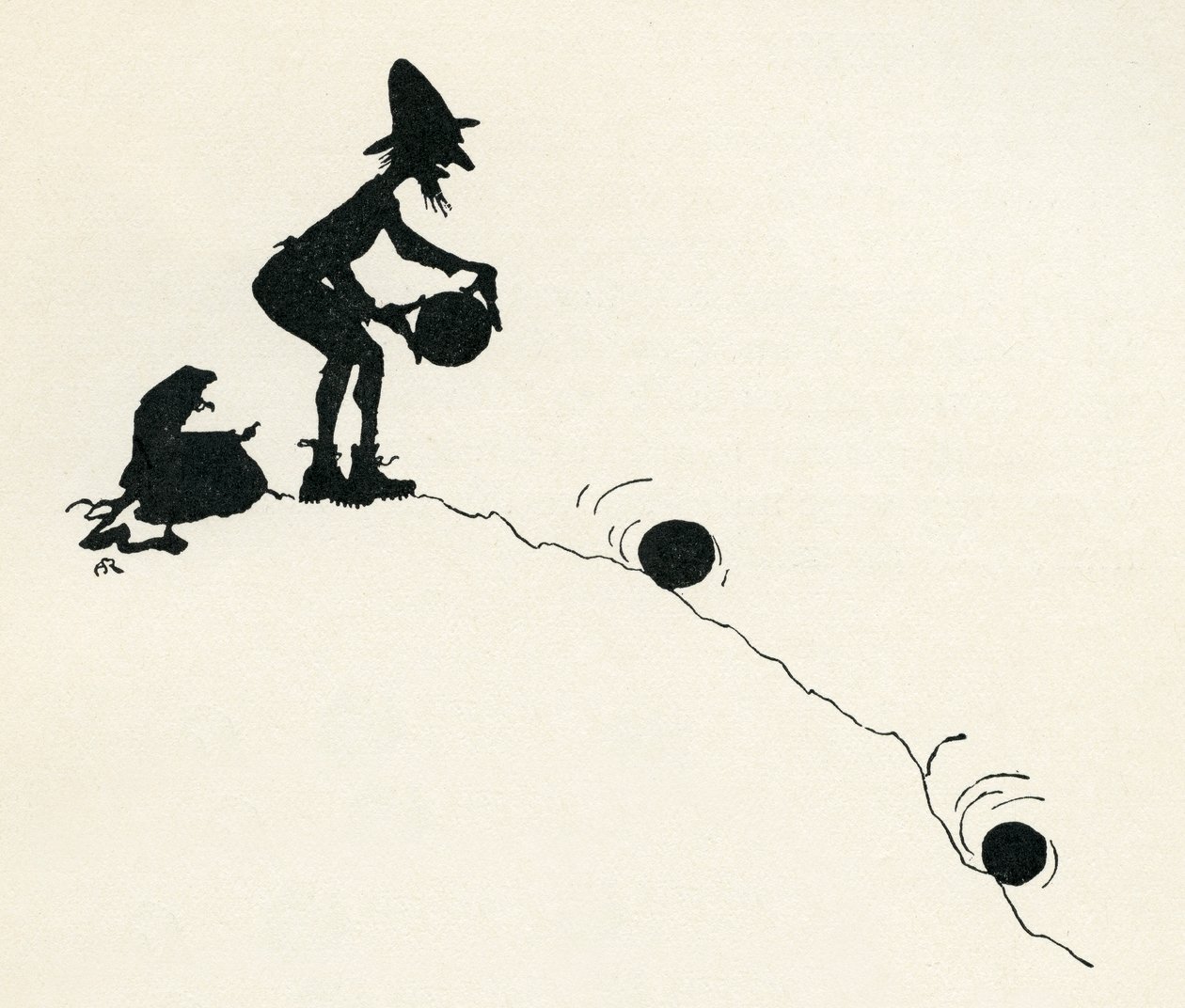 Los sabios de Gotham de Arthur Rackham