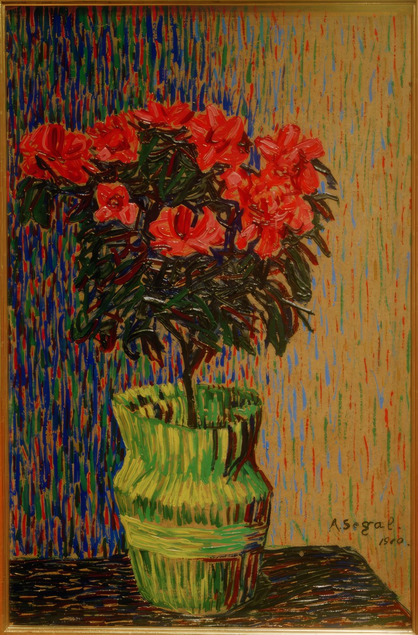 Maceta de azaleas de Arthur Segal