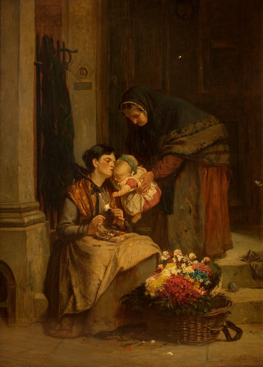 Su flor más dulce, 1880 de Arthur Stocks