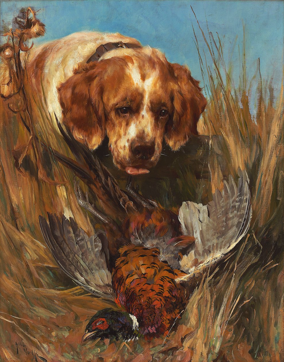 Recuperado (óleo sobre lienzo) de Arthur Wardle