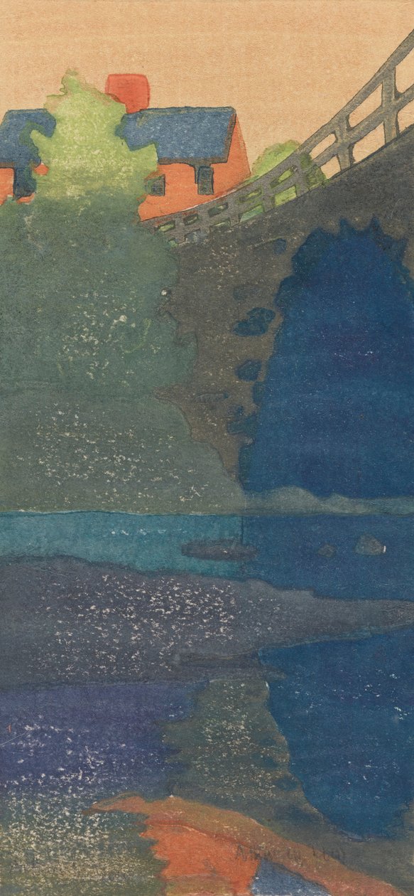 Puente de Ipswich de Arthur Wesley Dow