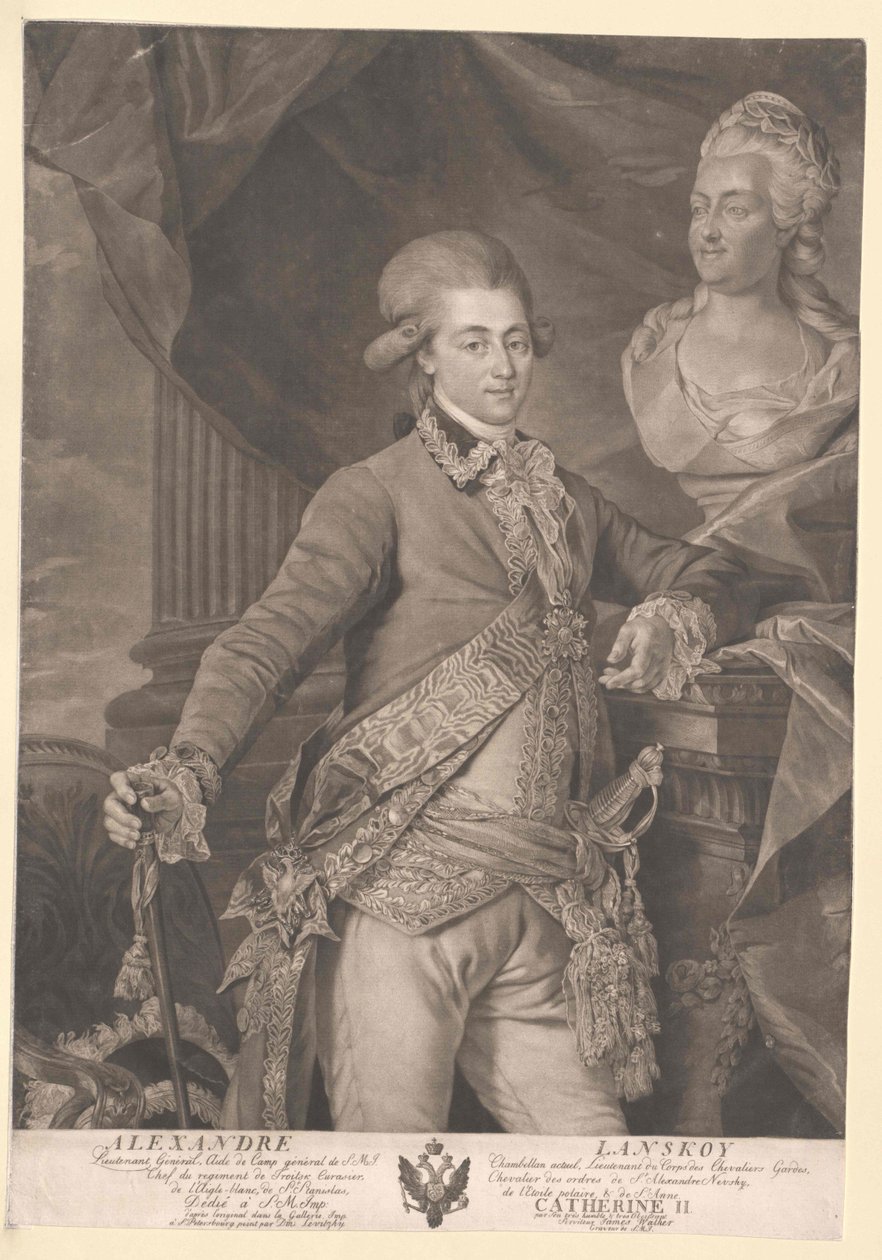 Aleksandr Dimitriyevich Lanskoi de Artist Unknown
