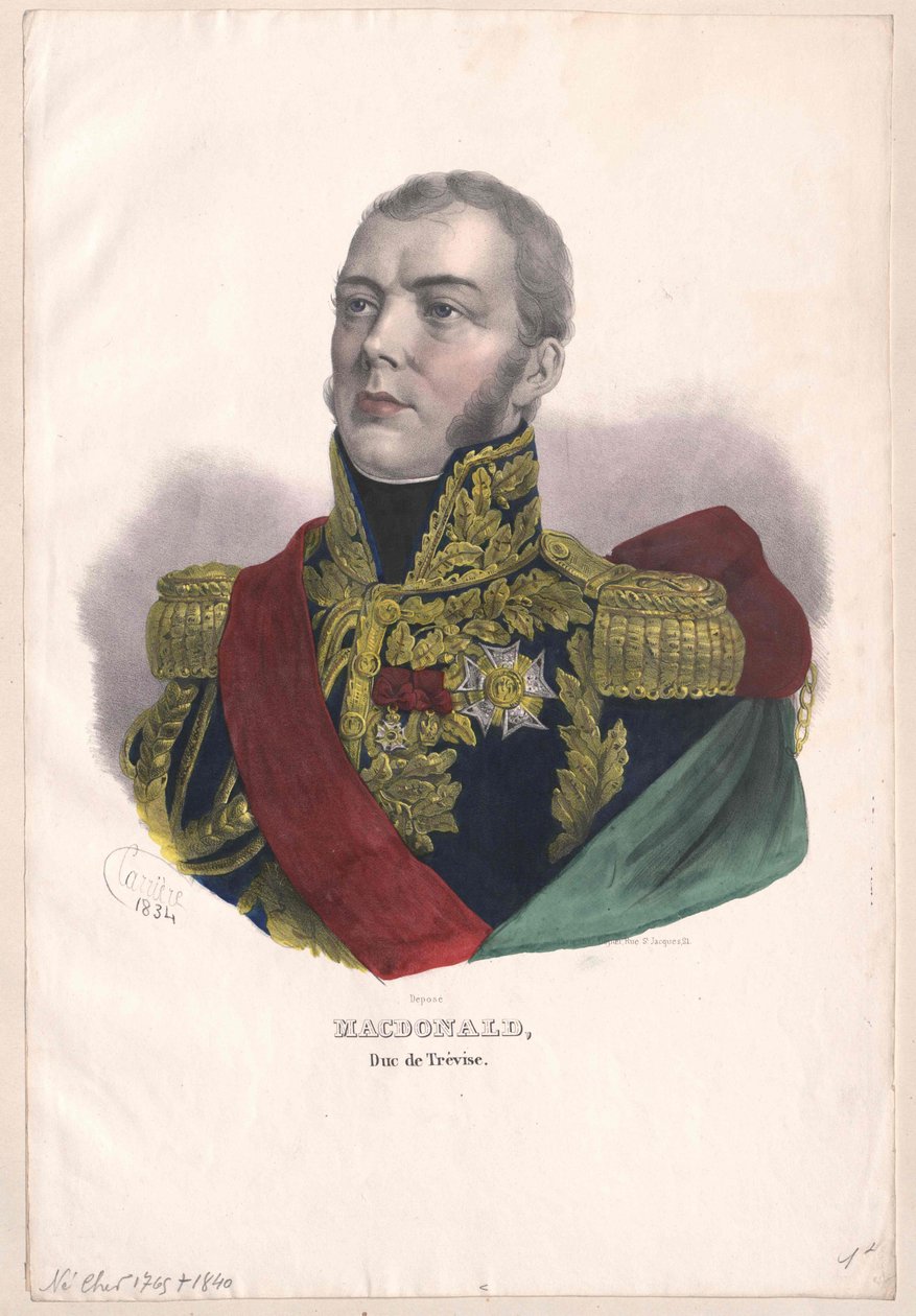 Alexandre MacDonald (imprimir) de Artist Unknown