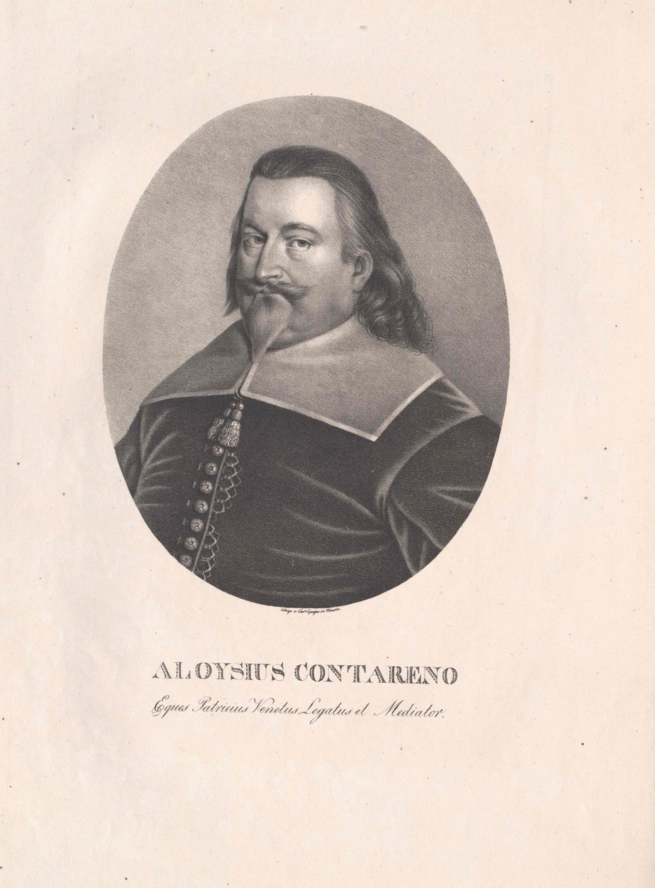 Alvise Contarini (impresión) de Artist Unknown