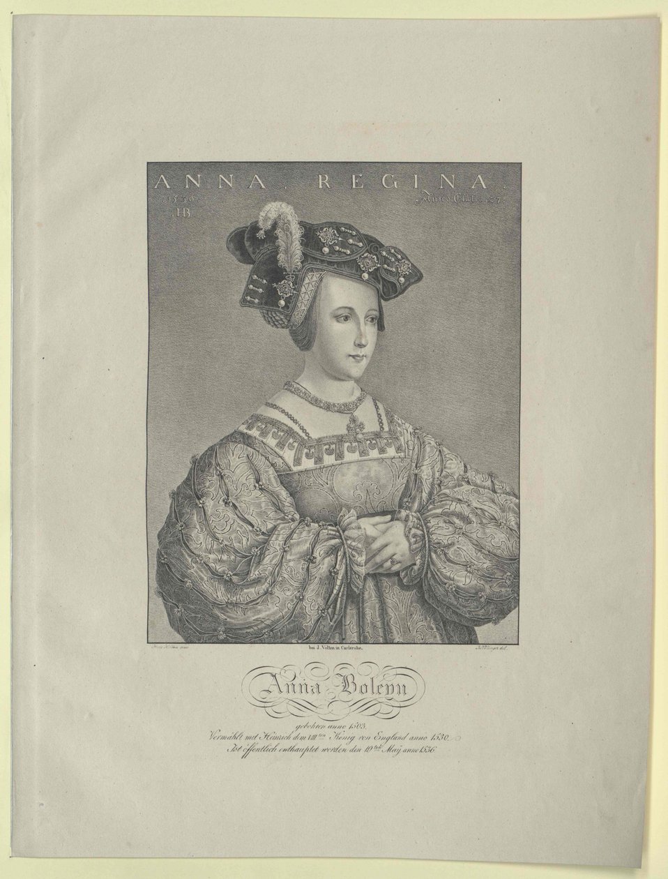 Ana Bolena de Artist Unknown