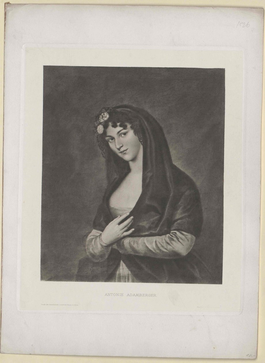 Antonie Adamberger de Artist Unknown