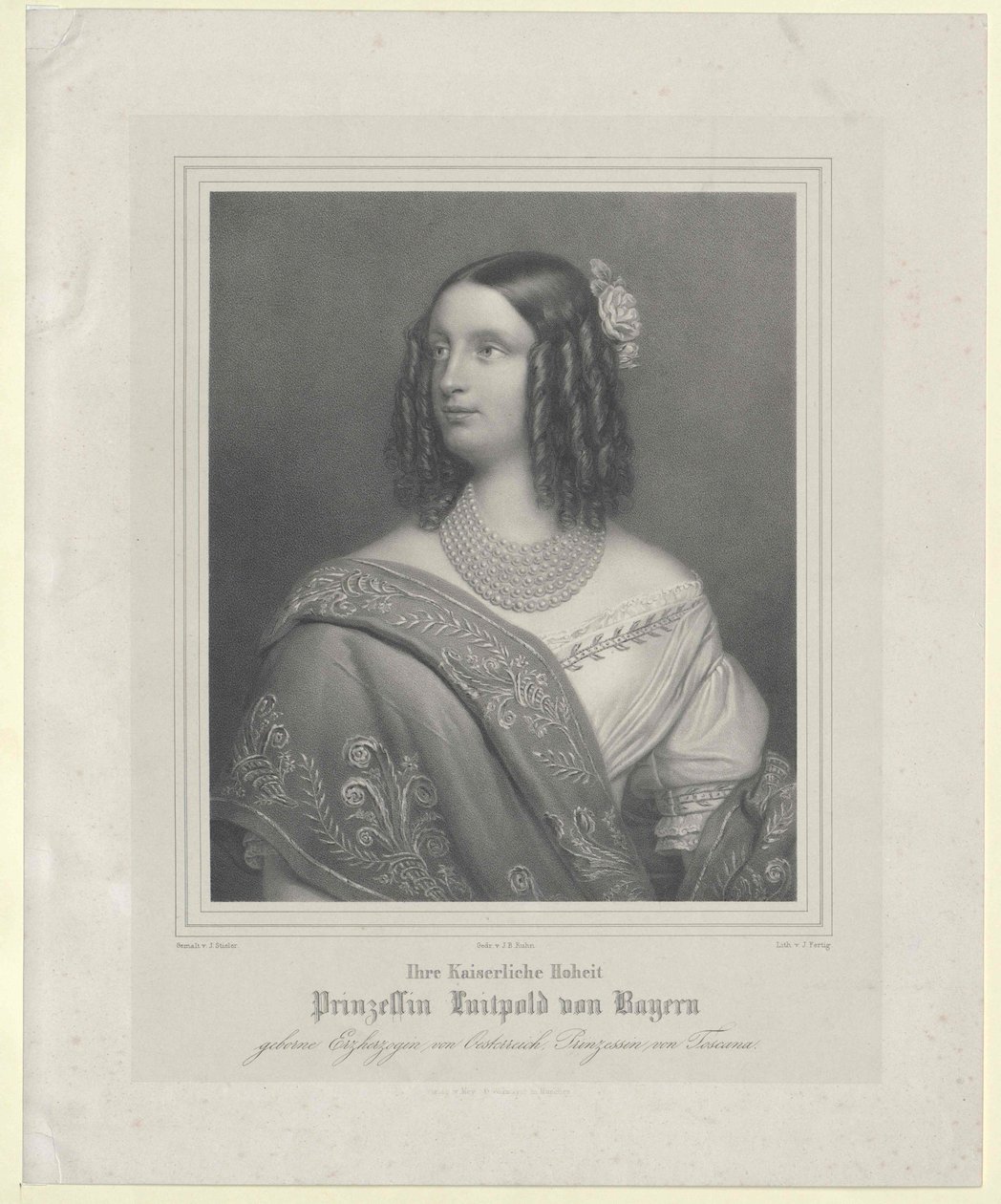 Archiduquesa de Austria Toscana Augusto de Artist Unknown