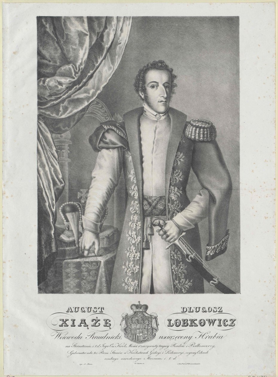 August count Lobkowitz de Artist Unknown