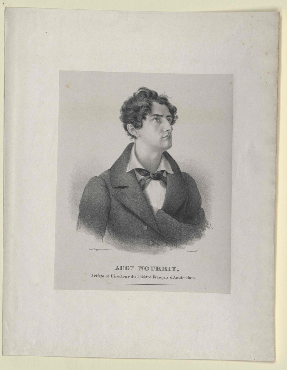 Auguste Nourrit (imprimir) de Artist Unknown