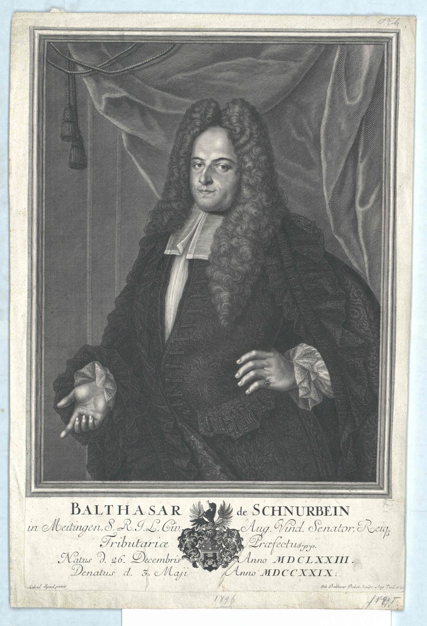 Balthazar Schnurbein von und zu Meitingen de Artist Unknown