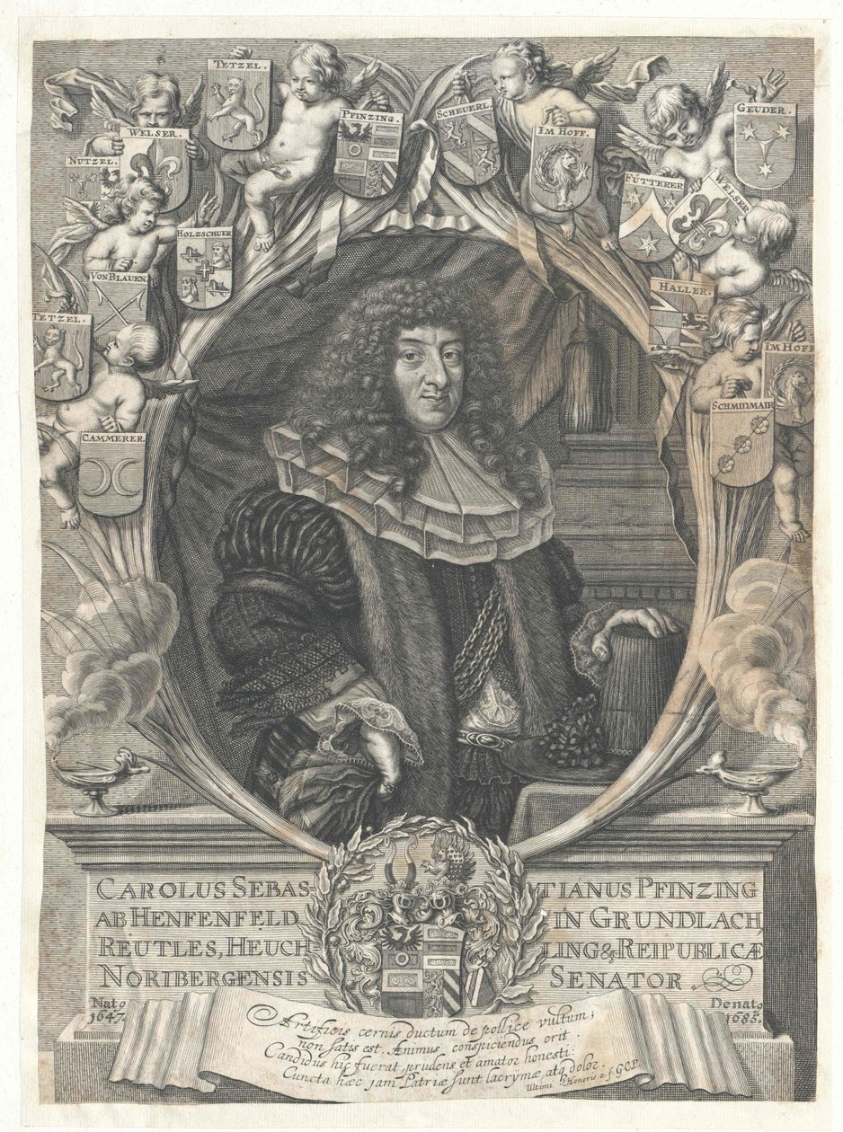 Carl Sebastian Pfinzing de Henfenfeld de Artist Unknown