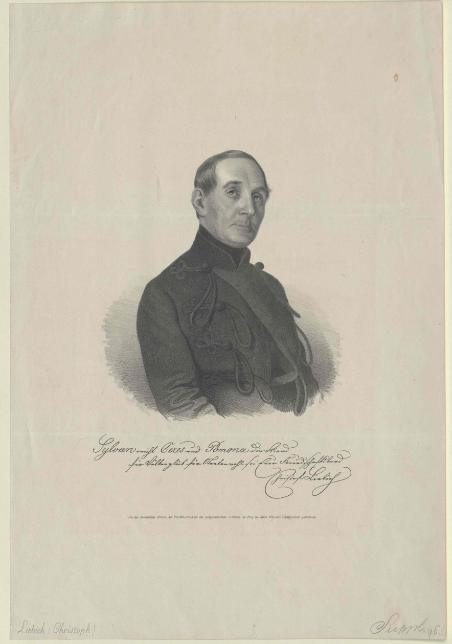 Christoph Liebich (imprimir) de Artist Unknown