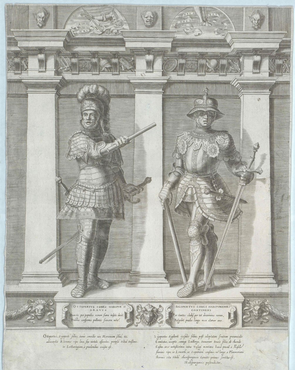 Conde de Habsburgo Sigeberto de Artist Unknown