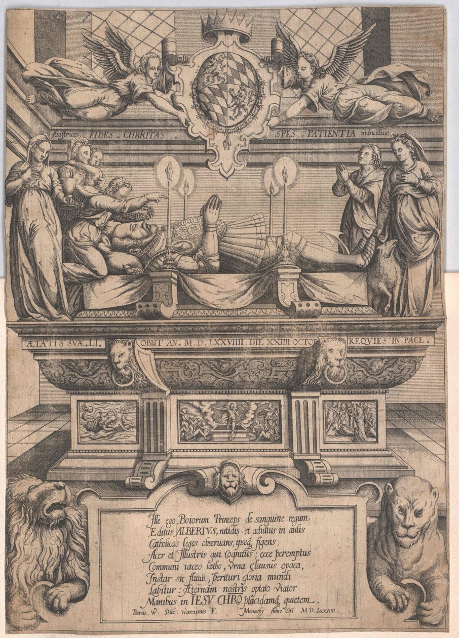 Duque de Baviera Albrecht V. de Artist Unknown