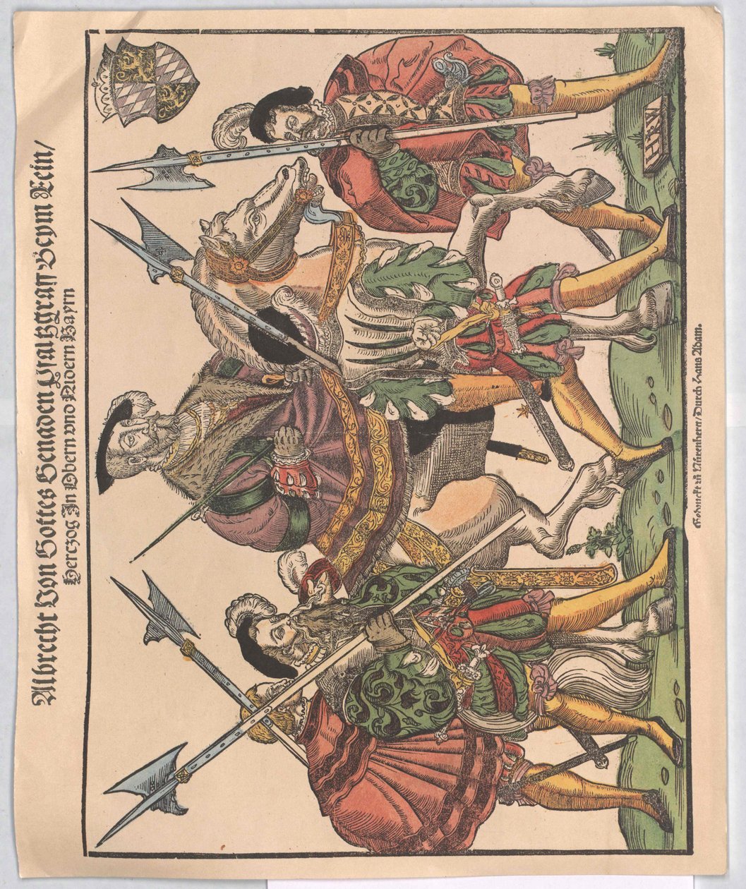 Duque de Baviera Albrecht V. de Artist Unknown