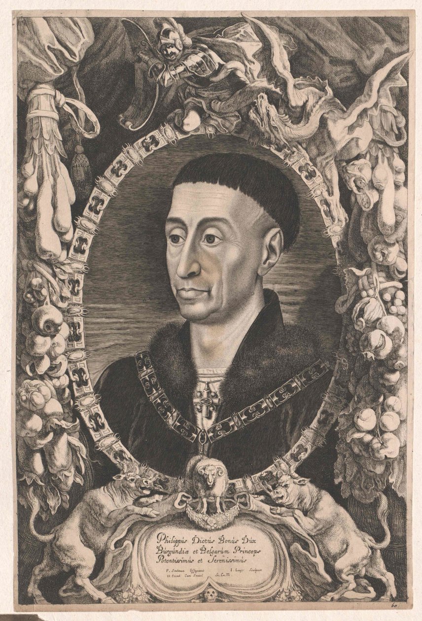 Duque de Borgoña Felipe III el Bravo de Artist Unknown