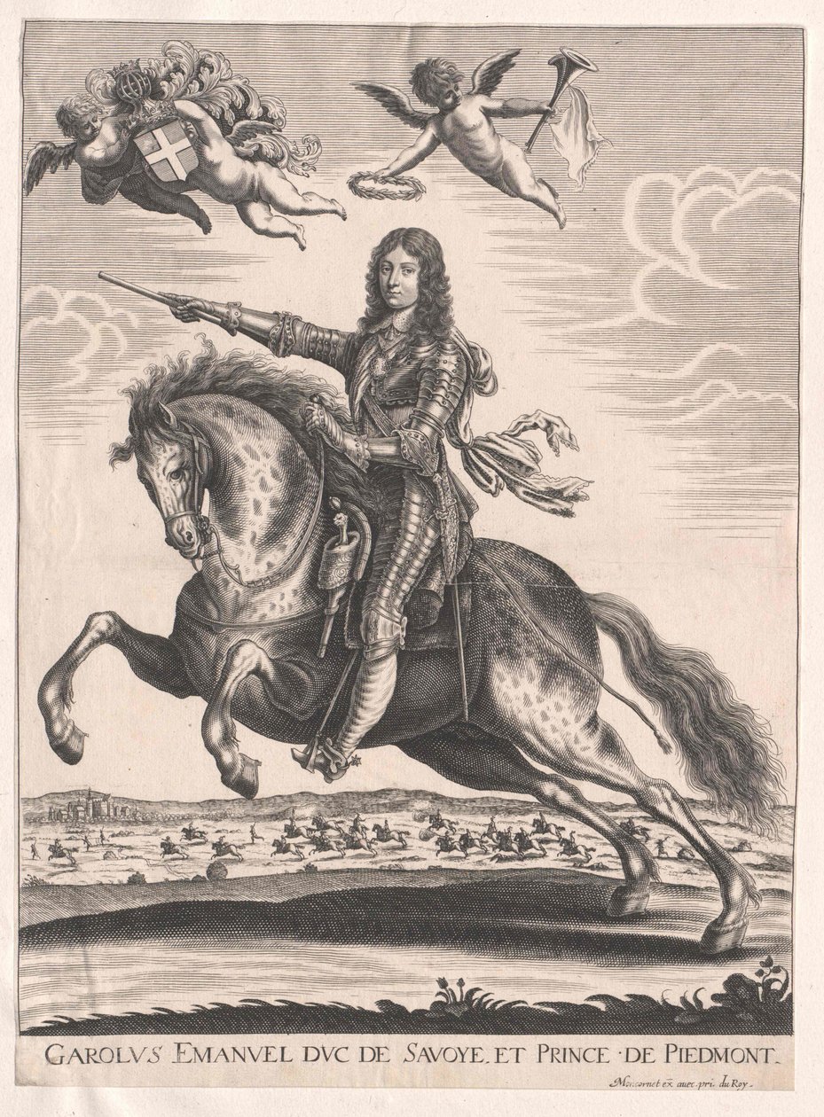Duque de Saboya Karl Immanuel II de Artist Unknown