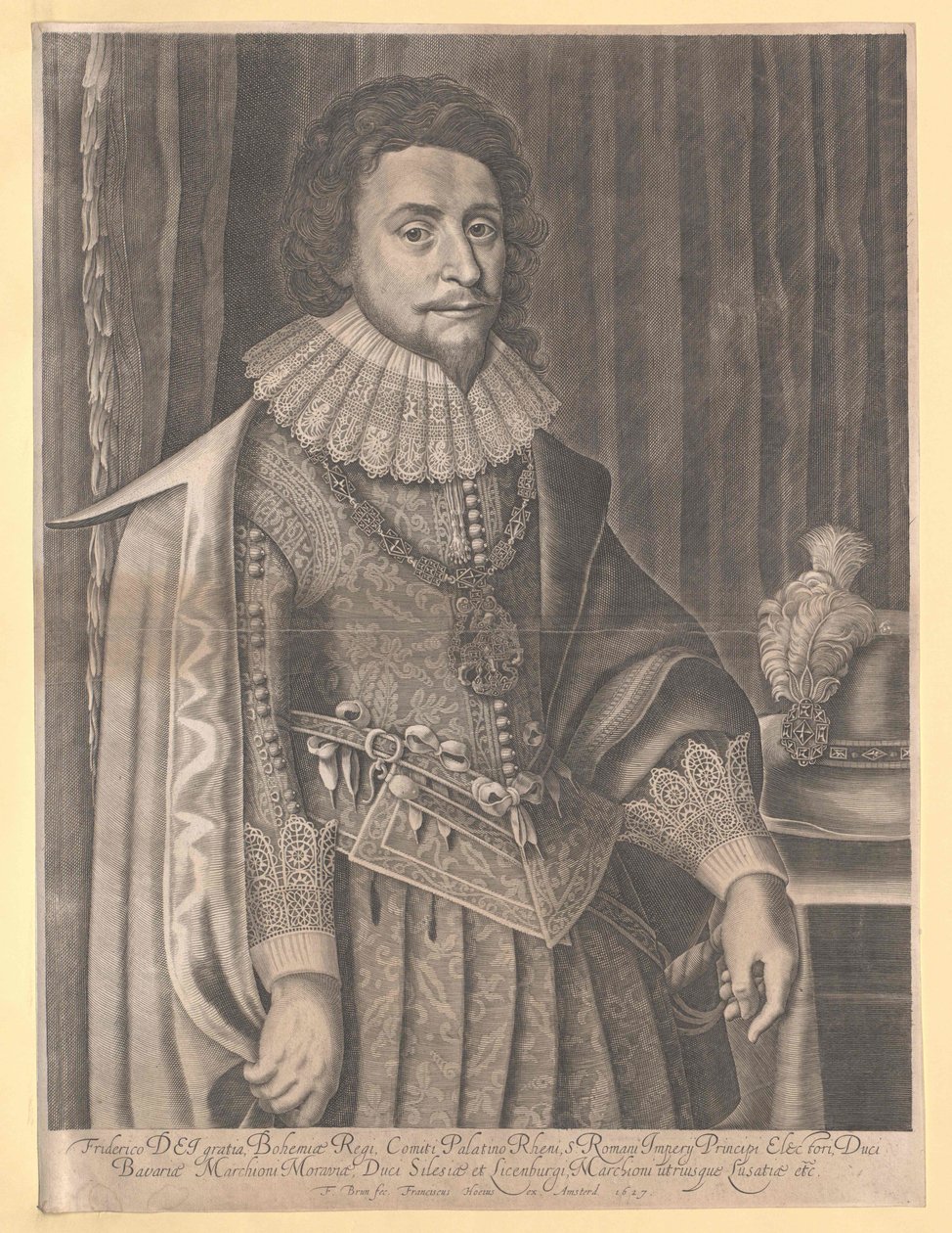 Elector del Palatinado Federico V. de Artist Unknown