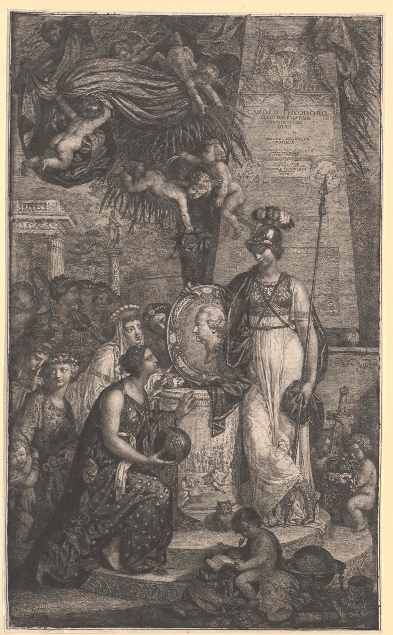 Elector de Baviera Karl Theodor de Artist Unknown