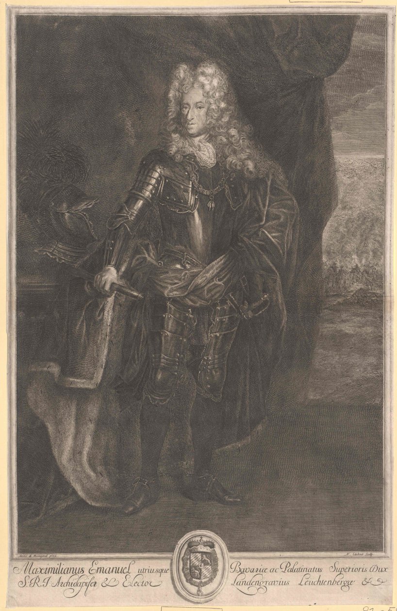 Elector de Baviera Maximiliano II Manuel de Artist Unknown