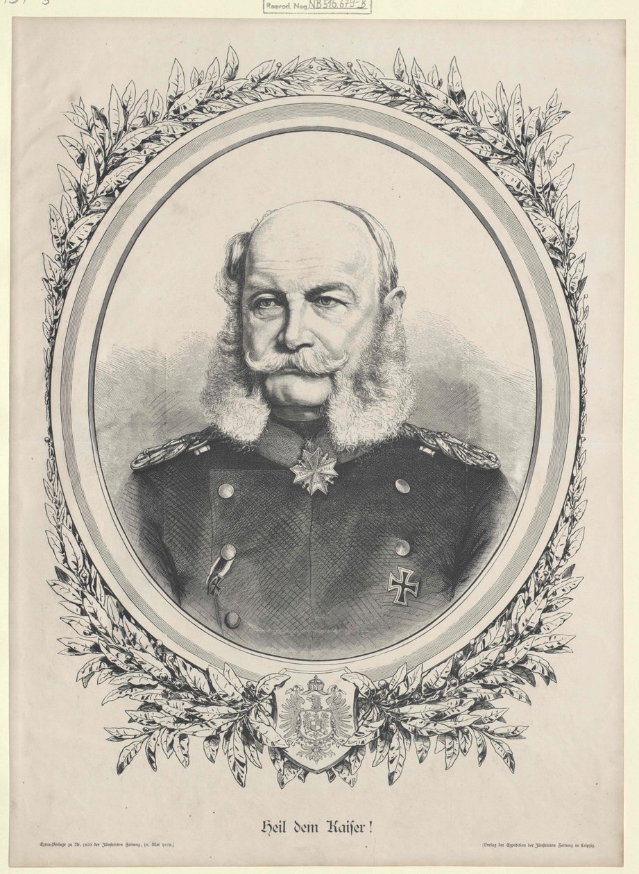 Emperador Guillermo I de Artist Unknown