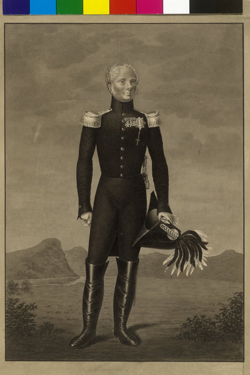 Emperador de Rusia Alejandro I de Artist Unknown