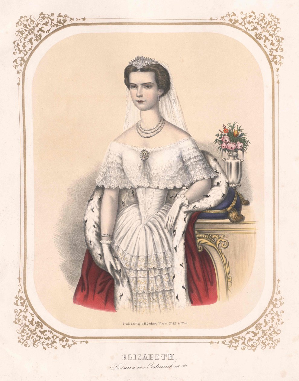 Emperatriz de Austria Elisabeth de Artist Unknown