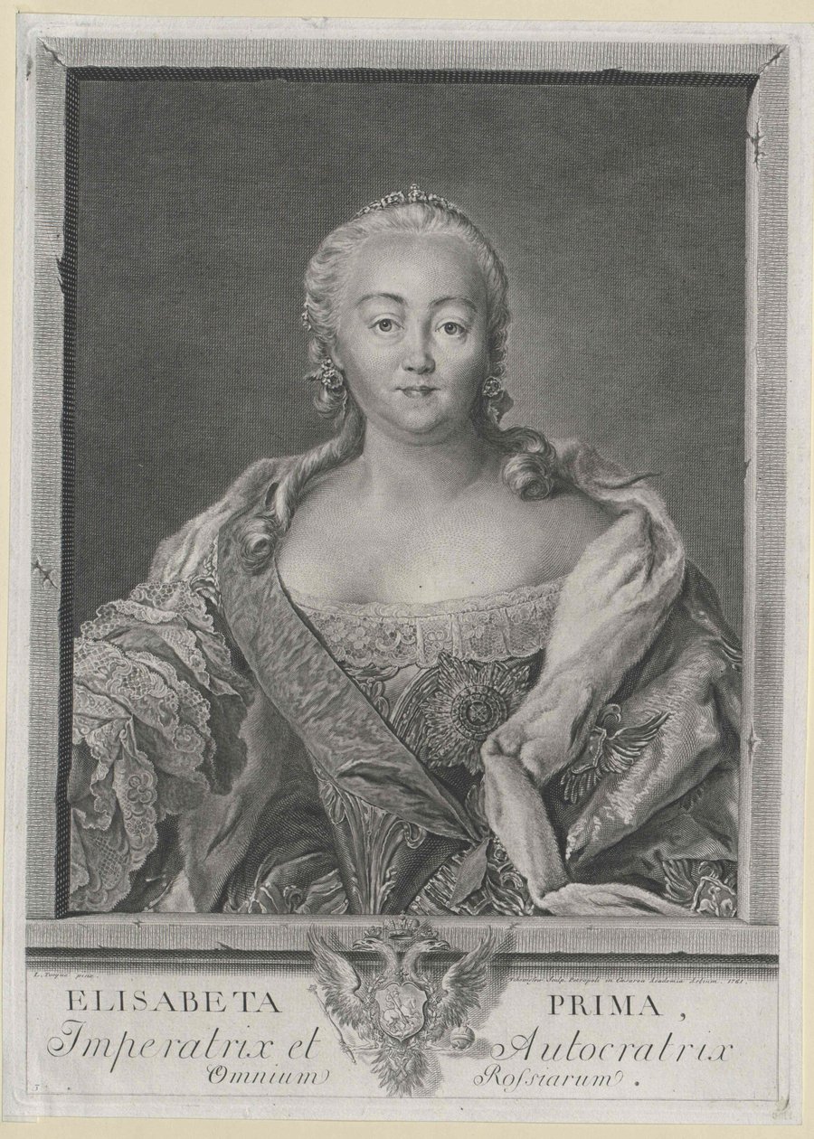 Emperatriz de Rusia Isabel de Artist Unknown