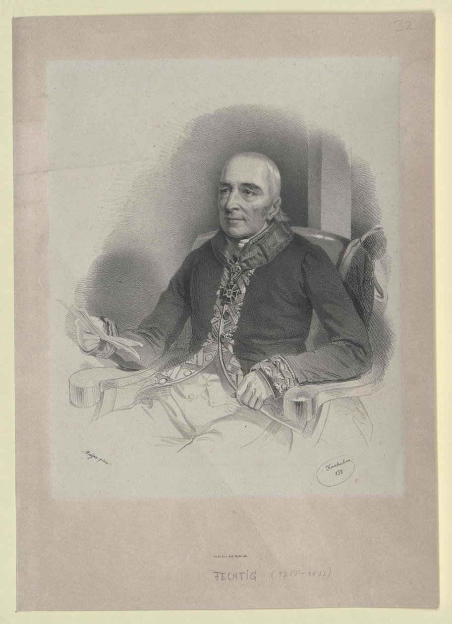 Ferdinand barón Fechtig-Fechtenberg de Artist Unknown