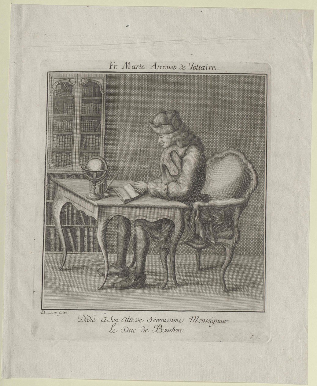 Fran006f0069s Marie Arouet Voltaire de Artist Unknown